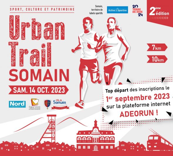 Affiche urban trail somain